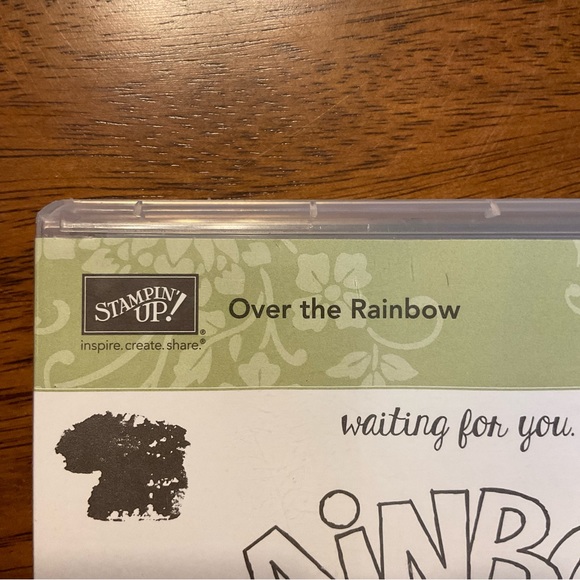 Stampin Up! Over the Rainbow set of 14 clear mount stamp set - Picture 3 of 6